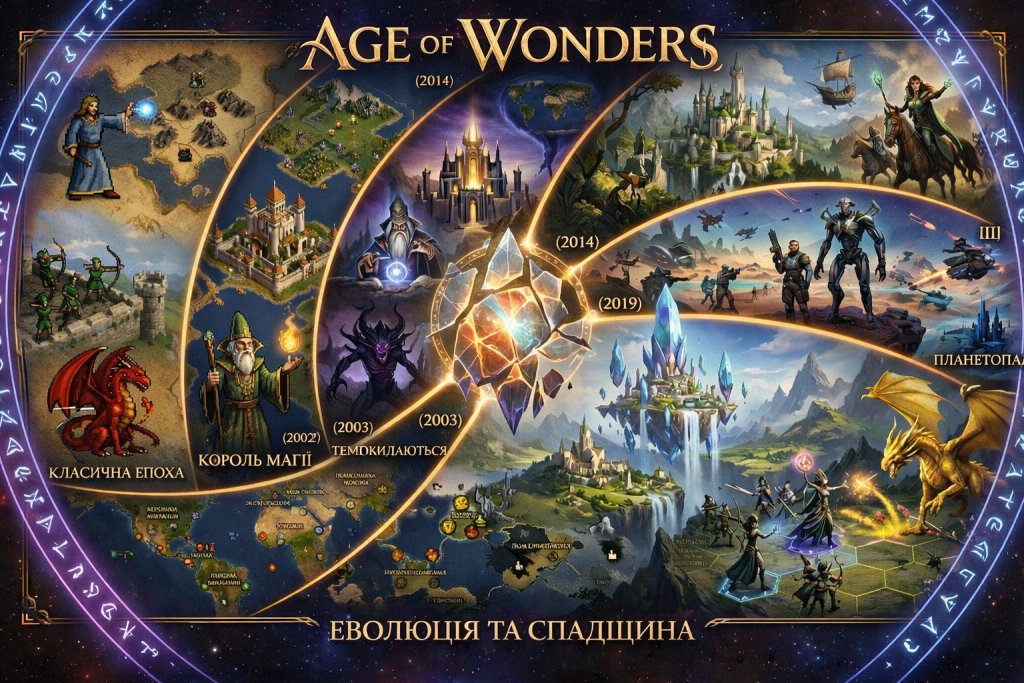 Еволюція Age of Wonders: від класики до сучасної 4X-стратегії