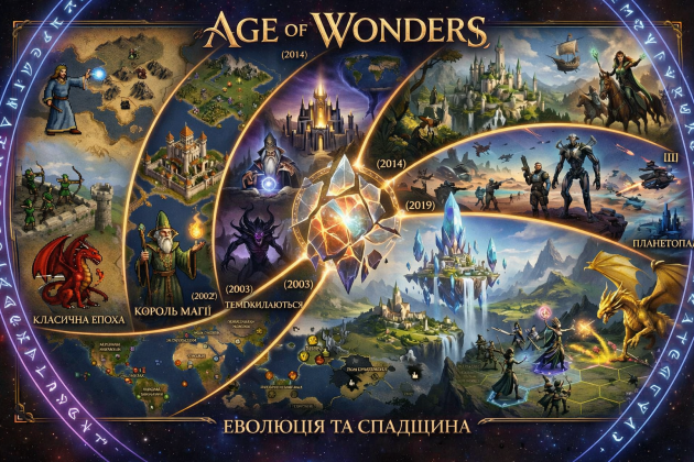 Еволюція Age of Wonders: від класики до сучасної 4X-стратегії