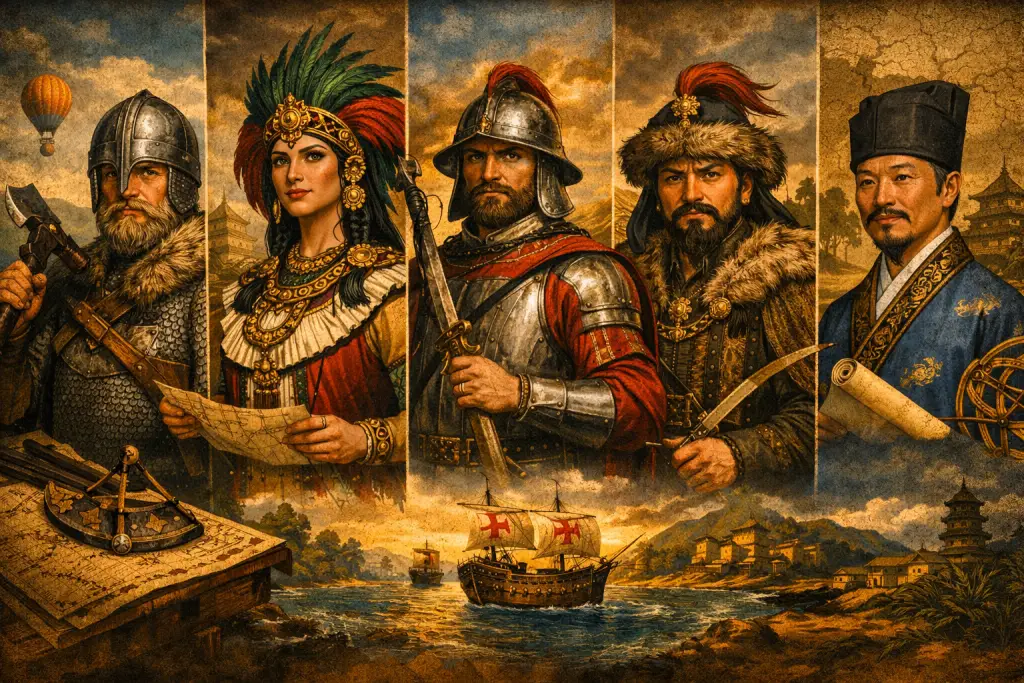 Вибір цивілізації для Дослідницької ери Civilization VII — Нормани, Майяпагіт, Іспанія, Монголія, Мін