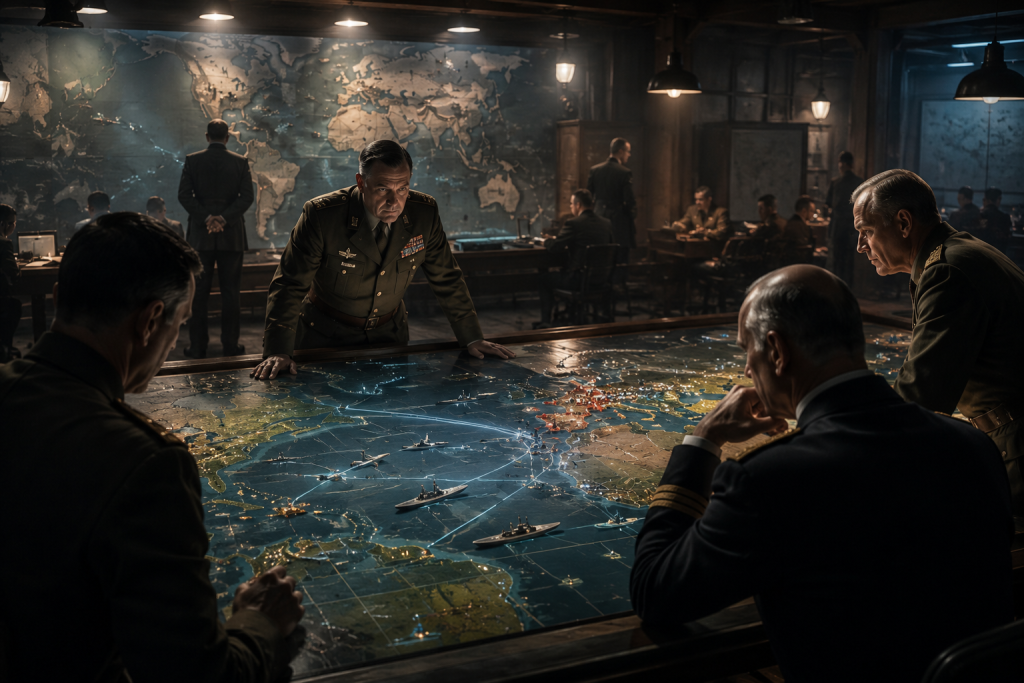Paradox розробляє Hearts of Iron IV до ювілею, військовий штаб у стратегічній грі з картами, флотом і плануванням операцій у морських боях