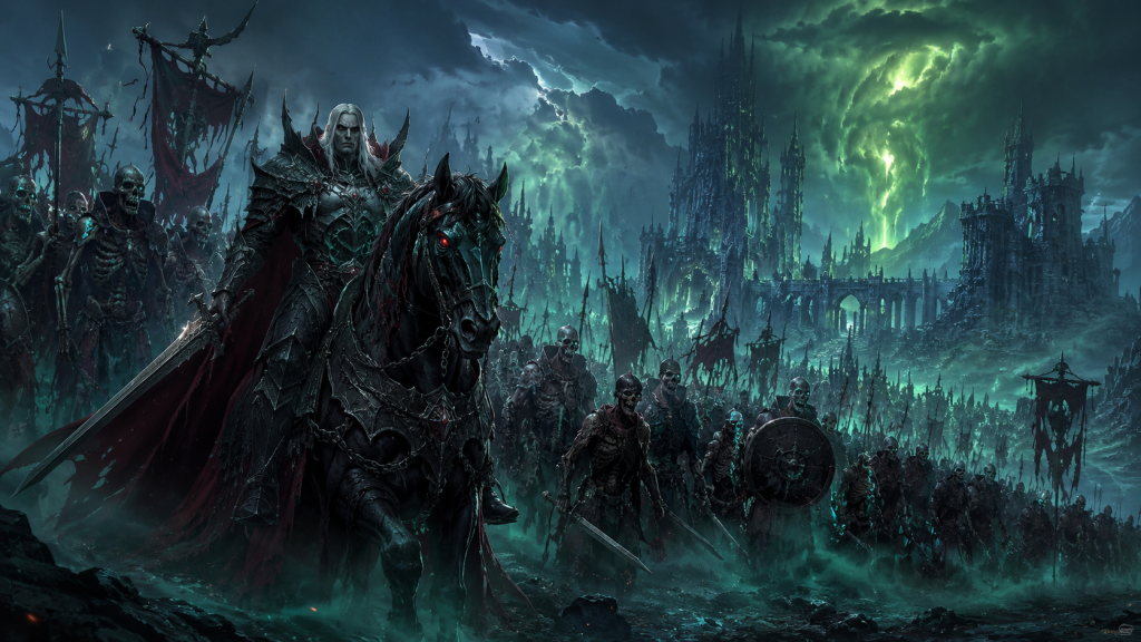 Концепт-арт оновлення Total War: Warhammer III 9.0 із вампірською армією та новими сценаріями End Times
