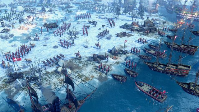 Ключовий арт доповнення The Baltic Powers для Age of Empires III: Definitive Edition з новими цивілізаціями Данії та Польщі