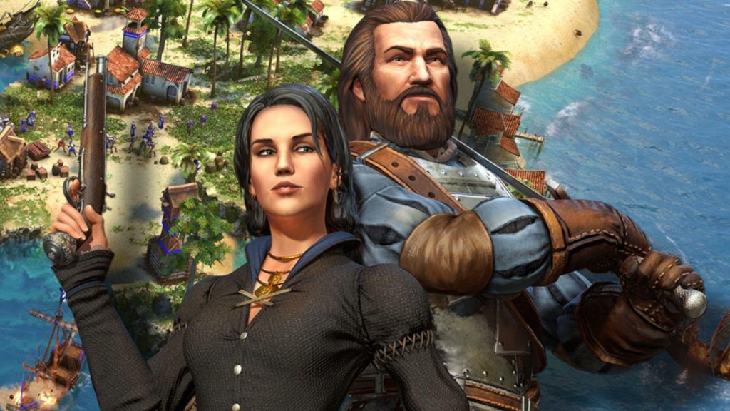 Age of Empires III: Definitive Edition — офіційний арт гри з битвою колоніальної епохи