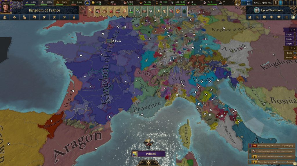 20 порад для успішного старту в Europa Universalis V — гайд для новачків