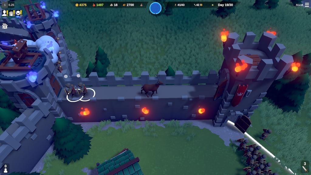 Becastled: замок і оборона від Moon Beasts вночі