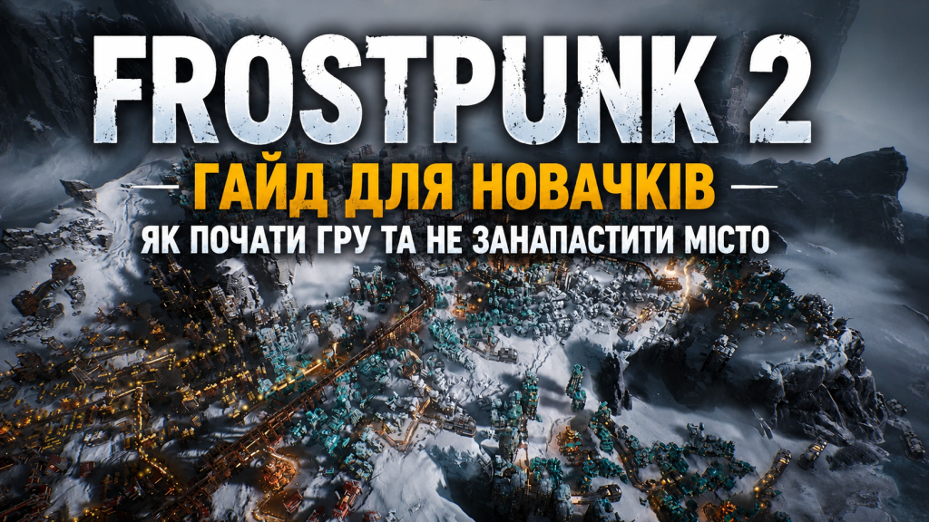 Frostpunk 2 — гайд для новачків: як почати гру та не занапастити місто