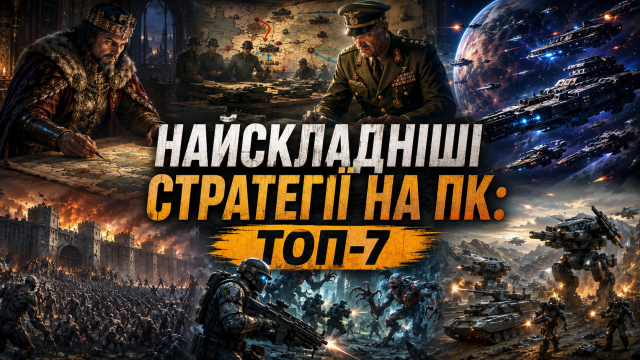 Добірка найскладніших стратегій на ПК: Europa Universalis IV, Hearts of Iron IV, Stellaris, XCOM 2 і StarCraft II