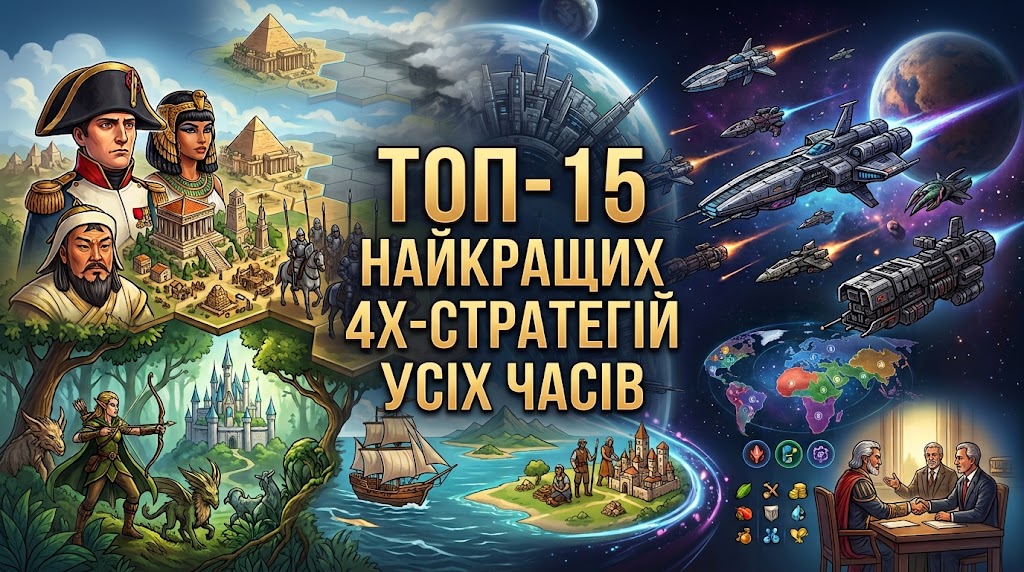 Топ-15 найкращих 4X-стратегій усіх часів