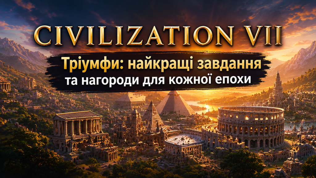 Тріумфи Civilization VII — найкращі завдання та нагороди для кожної епохи