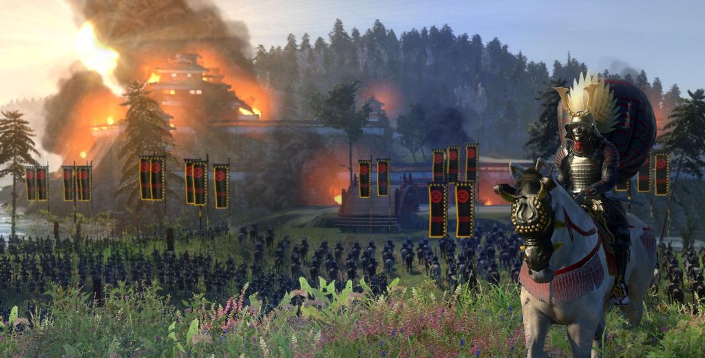 Битва самураїв у Total War: SHOGUN 2.