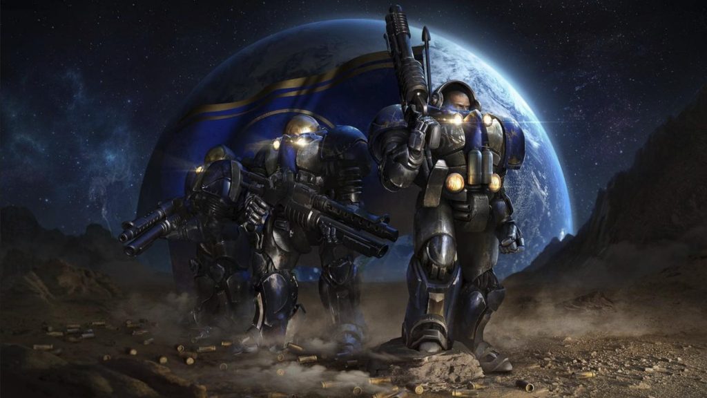 Нова гра StarCraft — морпіх Домініону в сінематику Dominion