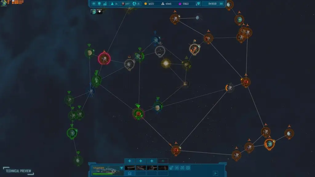 Sins of a Solar Empire II — планети та флоти на динамічних орбітах