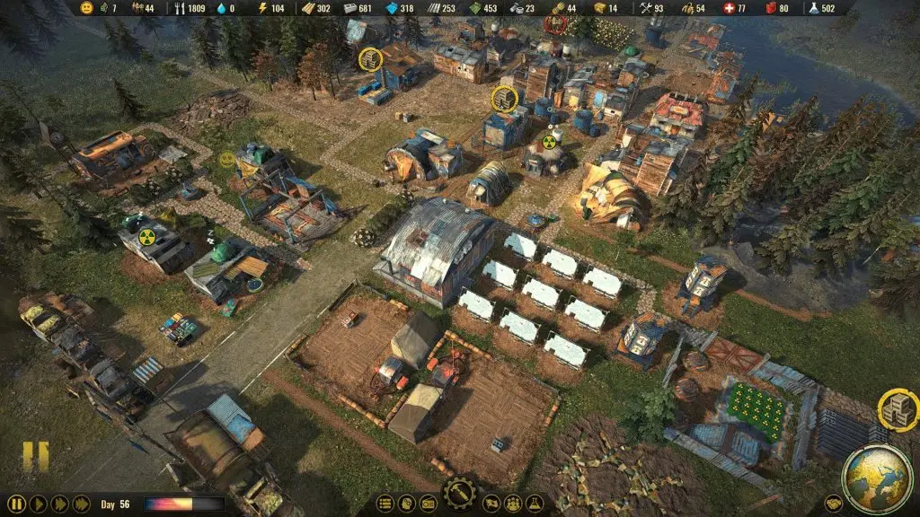 Колонія Surviving the Aftermath з житловими та виробничими будівлями