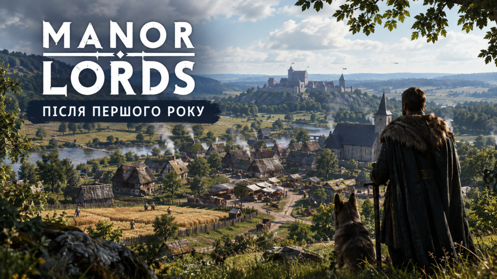 Manor Lords після першого року — розвиток поселення