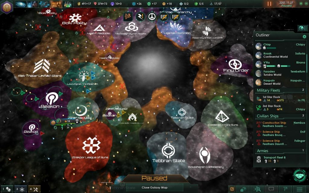 Paradox покращує ШІ в Stellaris 4.5. Комп'ютерні імперії краще плануватимуть економіку, розвиток планет і реагуватимуть на зміни.