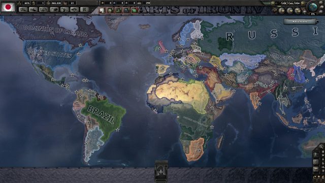 Kaiserreich для Hearts of Iron IV — карта альтернативного світу 1936 року