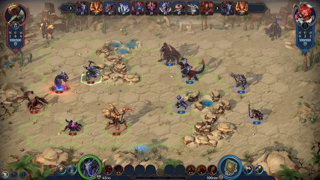 Битва різних юнітів у Heroes of Might and Magic: Olden Era