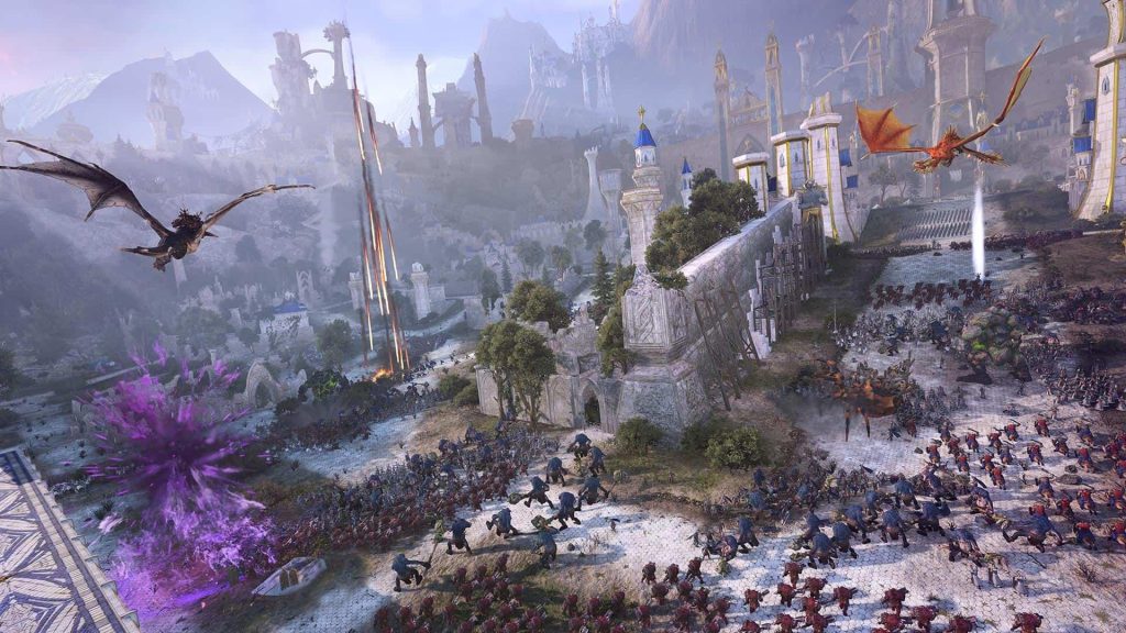 Total War: Warhammer III — масштабна битва армій Кіслева та сил Хаосу