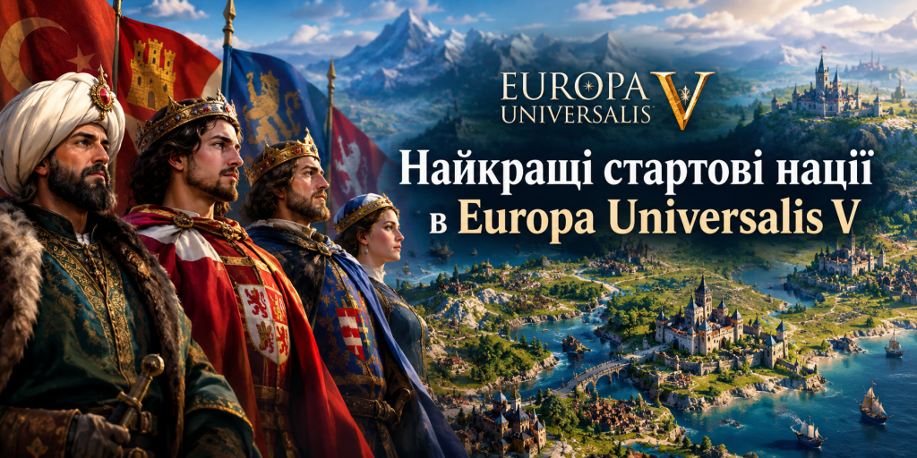 Найкращі стартові нації в Europa Universalis V для новачків