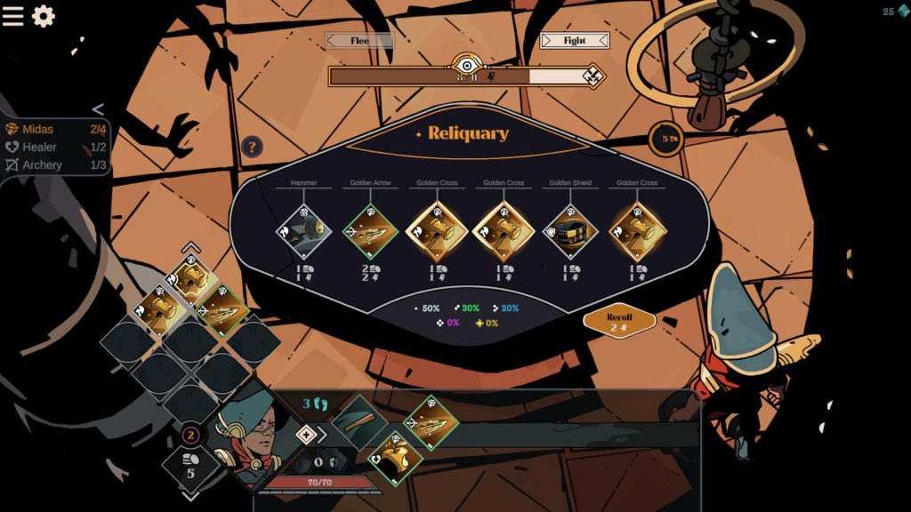 Deified — тактична roguelite-стратегія з покроковими боями та реліквіями