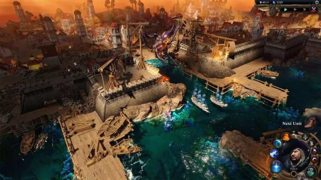 Морські поселення та дослідження океану в Age of Wonders 4: The Silver Seas.