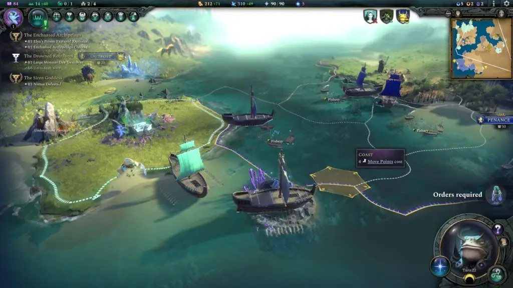 Нові форми Aqualon і Sharkkin у доповненні Age of Wonders 4: The Silver Seas.