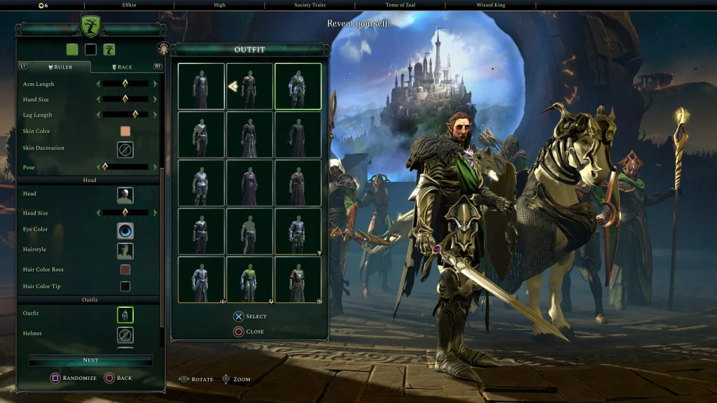 Age of Wonders 4 — створення власної раси та правителя