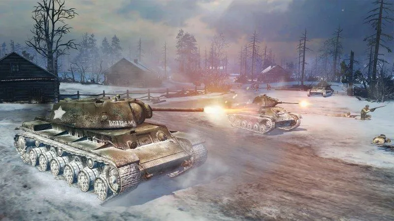 Company of Heroes 2 — бойові підрозділи на засніженому Східному фронті.