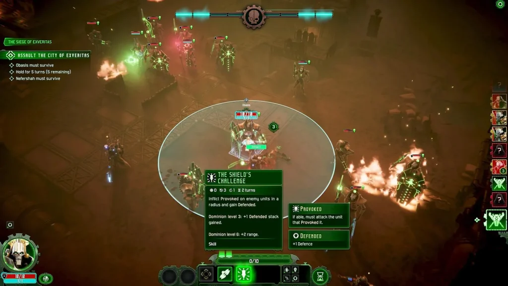 Бойова система Warhammer 40,000: Mechanicus II — тактичне керування військами некронів.