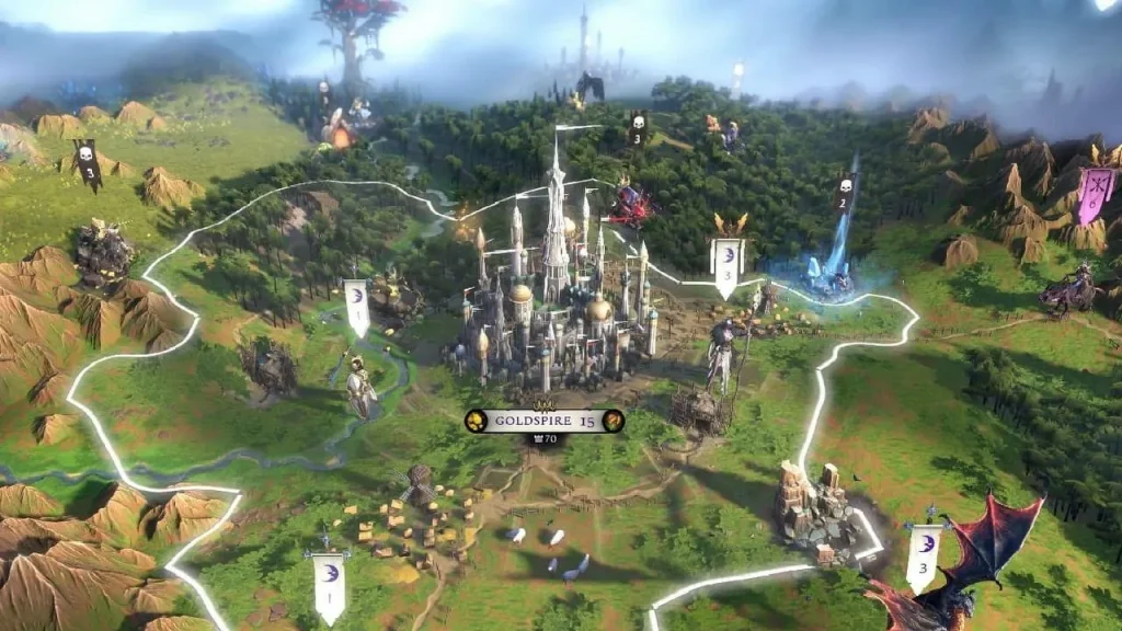 Age of Wonders 4 — фентезійне місто та землі для розвитку імперії