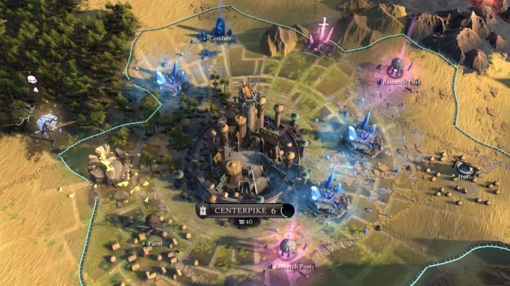 Налаштування економічного розвитку міста в Age of Wonders 4