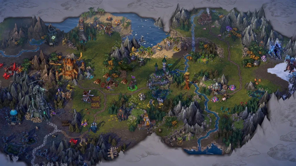 Герой на карті пригод Heroes of Might and Magic: Olden Era